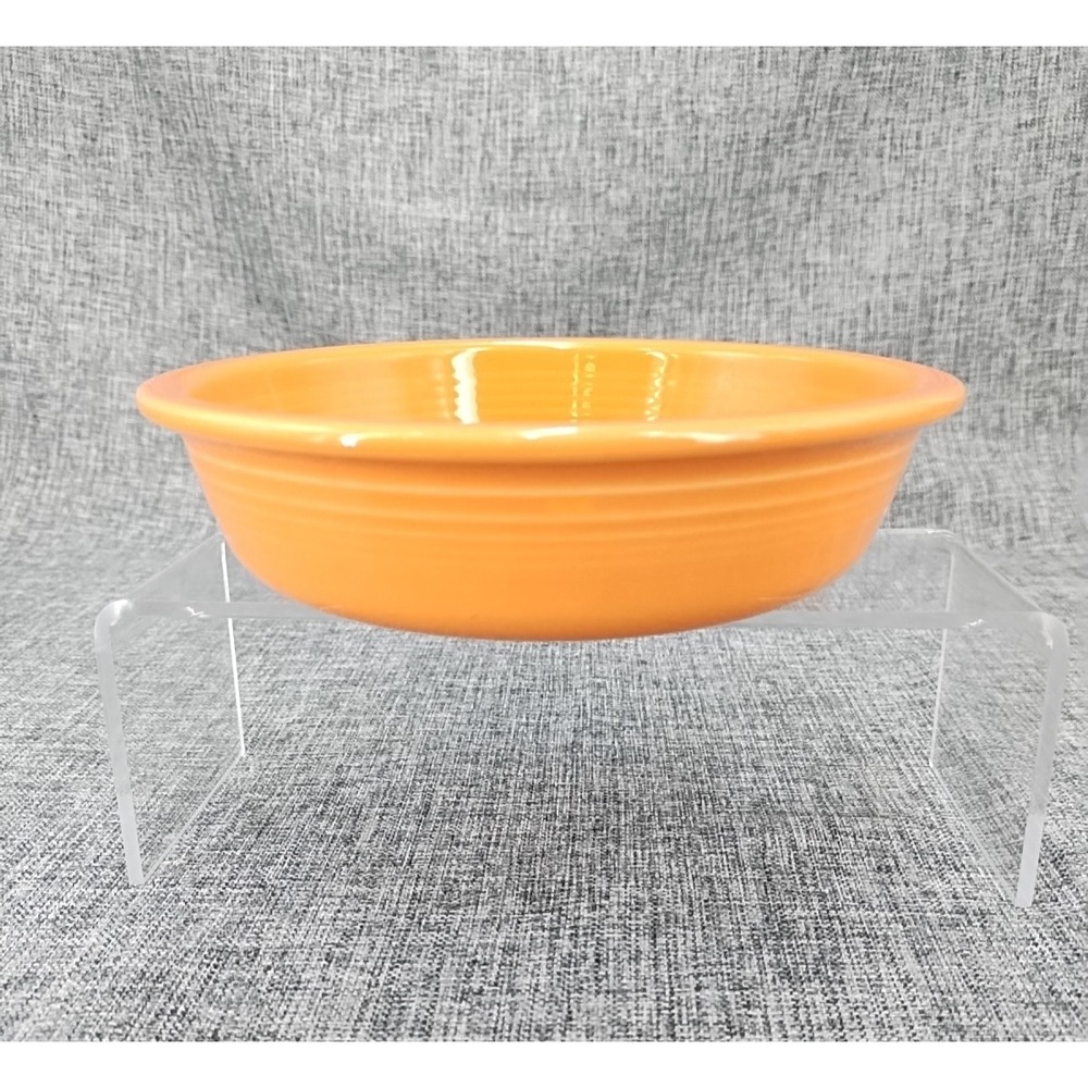 Fiesta / Fiestaware Tangerine 6 7/8" Classic Rim Cereal Bowl 19 oz